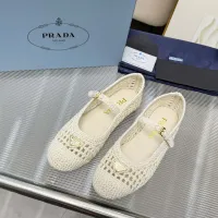 Cheap Prada Flat Shoes For Women #1417564 Replica Wholesale [$122.00 USD] [ITEM#1417564] on Replica Prada Flat Shoes