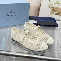 Cheap Prada Flat Shoes For Women #1417564 Replica Wholesale [$122.00 USD] [ITEM#1417564] on Replica Prada Flat Shoes