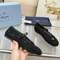 Cheap Prada Flat Shoes For Women #1417566 Replica Wholesale [$122.00 USD] [ITEM#1417566] on Replica Prada Flat Shoes