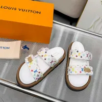 Cheap Louis Vuitton Slippers For Women #1417570 Replica Wholesale [$76.00 USD] [ITEM#1417570] on Replica Louis Vuitton Slippers