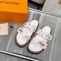 Cheap Louis Vuitton Slippers For Women #1417570 Replica Wholesale [$76.00 USD] [ITEM#1417570] on Replica Louis Vuitton Slippers