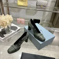 Cheap Prada High-heeled Shoes For Women #1417578 Replica Wholesale [$105.00 USD] [ITEM#1417578] on Replica Prada High-heeled Shoes