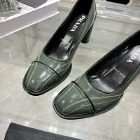 Cheap Prada High-heeled Shoes For Women #1417578 Replica Wholesale [$105.00 USD] [ITEM#1417578] on Replica Prada High-heeled Shoes