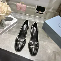 Cheap Prada High-heeled Shoes For Women #1417580 Replica Wholesale [$105.00 USD] [ITEM#1417580] on Replica Prada High-heeled Shoes