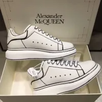 Cheap Alexander McQueen Casual Shoes For Men #1417585 Replica Wholesale [$100.00 USD] [ITEM#1417585] on Replica Alexander McQueen Casual Shoes