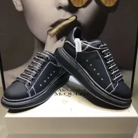 Cheap Alexander McQueen Casual Shoes For Men #1417586 Replica Wholesale [$100.00 USD] [ITEM#1417586] on Replica Alexander McQueen Casual Shoes