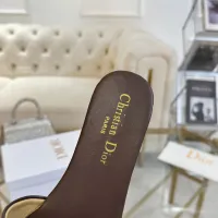 Cheap Christian Dior Slippers For Women #1417611 Replica Wholesale [$82.00 USD] [ITEM#1417611] on Replica Christian Dior Slippers