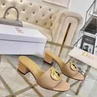 Cheap Christian Dior Slippers For Women #1417620 Replica Wholesale [$85.00 USD] [ITEM#1417620] on Replica Christian Dior Slippers