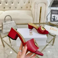 Cheap Christian Dior Slippers For Women #1417622 Replica Wholesale [$85.00 USD] [ITEM#1417622] on Replica Christian Dior Slippers