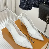 Cheap Louis Vuitton High-Heeled Shoes For Women #1417626 Replica Wholesale [$108.00 USD] [ITEM#1417626] on Replica Louis Vuitton High-Heeled Shoes