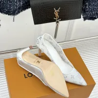 Cheap Louis Vuitton High-Heeled Shoes For Women #1417626 Replica Wholesale [$108.00 USD] [ITEM#1417626] on Replica Louis Vuitton High-Heeled Shoes