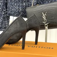 Cheap Louis Vuitton High-Heeled Shoes For Women #1417629 Replica Wholesale [$108.00 USD] [ITEM#1417629] on Replica Louis Vuitton High-Heeled Shoes