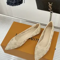 Cheap Louis Vuitton Flat Shoes For Women #1417631 Replica Wholesale [$102.00 USD] [ITEM#1417631] on Replica Louis Vuitton Flat Shoes