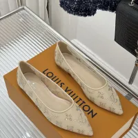 Cheap Louis Vuitton Flat Shoes For Women #1417631 Replica Wholesale [$102.00 USD] [ITEM#1417631] on Replica Louis Vuitton Flat Shoes