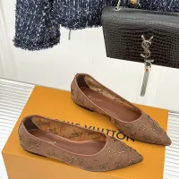 Cheap Louis Vuitton Flat Shoes For Women #1417632 Replica Wholesale [$102.00 USD] [ITEM#1417632] on Replica Louis Vuitton Flat Shoes