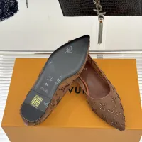 Cheap Louis Vuitton Flat Shoes For Women #1417632 Replica Wholesale [$102.00 USD] [ITEM#1417632] on Replica Louis Vuitton Flat Shoes