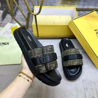 Cheap Fendi Slippers For Men #1417643 Replica Wholesale [$80.00 USD] [ITEM#1417643] on Replica Fendi Slippers