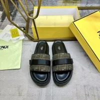 Cheap Fendi Slippers For Men #1417643 Replica Wholesale [$80.00 USD] [ITEM#1417643] on Replica Fendi Slippers