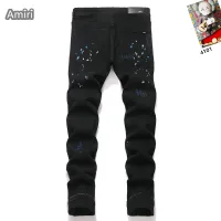 Cheap Amiri Jeans For Men #1417672 Replica Wholesale [$48.00 USD] [ITEM#1417672] on Replica Amiri Jeans