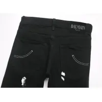 Cheap Balmain Jeans For Men #1417704 Replica Wholesale [$48.00 USD] [ITEM#1417704] on Replica Balmain Jeans