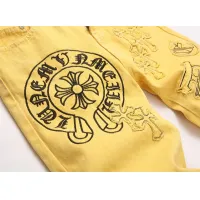 Cheap Chrome Hearts Jeans For Men #1417706 Replica Wholesale [$48.00 USD] [ITEM#1417706] on Replica Chrome Hearts Jeans