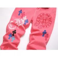 Cheap Chrome Hearts Jeans For Men #1417707 Replica Wholesale [$48.00 USD] [ITEM#1417707] on Replica Chrome Hearts Jeans