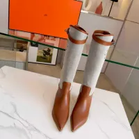 Cheap Hermes Boots For Women #1417708 Replica Wholesale [$200.00 USD] [ITEM#1417708] on Replica Hermes Boots