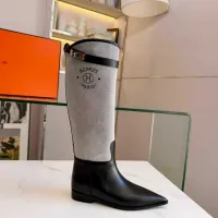 Cheap Hermes Boots For Women #1417709 Replica Wholesale [$200.00 USD] [ITEM#1417709] on Replica Hermes Boots