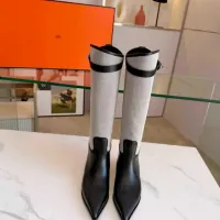 Cheap Hermes Boots For Women #1417709 Replica Wholesale [$200.00 USD] [ITEM#1417709] on Replica Hermes Boots