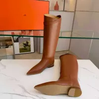 Cheap Hermes Boots For Women #1417710 Replica Wholesale [$200.00 USD] [ITEM#1417710] on Replica Hermes Boots