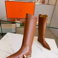 Cheap Hermes Boots For Women #1417710 Replica Wholesale [$200.00 USD] [ITEM#1417710] on Replica Hermes Boots