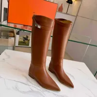 Cheap Hermes Boots For Women #1417710 Replica Wholesale [$200.00 USD] [ITEM#1417710] on Replica Hermes Boots
