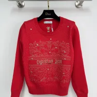 Cheap Christian Dior Sweaters Long Sleeved For Women #1417726 Replica Wholesale [$72.00 USD] [ITEM#1417726] on Replica Christian Dior Sweaters