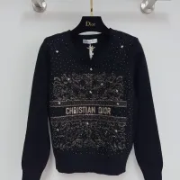 Cheap Christian Dior Sweaters Long Sleeved For Women #1417727 Replica Wholesale [$72.00 USD] [ITEM#1417727] on Replica Christian Dior Sweaters