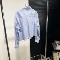 Cheap MIU MIU Shirts Long Sleeved For Women #1417729 Replica Wholesale [$82.00 USD] [ITEM#1417729] on Replica MIU MIU  Shirts