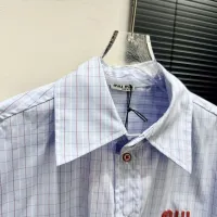 Cheap MIU MIU Shirts Long Sleeved For Women #1417729 Replica Wholesale [$82.00 USD] [ITEM#1417729] on Replica MIU MIU  Shirts