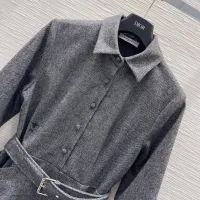 Cheap Christian Dior Dresses Long Sleeved For Women #1417733 Replica Wholesale [$108.00 USD] [ITEM#1417733] on Replica Christian Dior Dresses