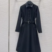 Cheap Christian Dior Dresses Long Sleeved For Women #1417734 Replica Wholesale [$108.00 USD] [ITEM#1417734] on Replica Christian Dior Dresses