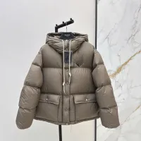 Cheap Prada Down Feather Coat Long Sleeved For Women #1417739 Replica Wholesale [$118.00 USD] [ITEM#1417739] on Replica Prada Down Feather Coat