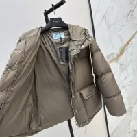 Cheap Prada Down Feather Coat Long Sleeved For Women #1417739 Replica Wholesale [$118.00 USD] [ITEM#1417739] on Replica Prada Down Feather Coat