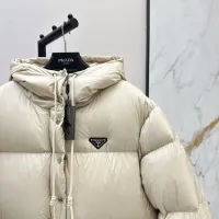 Cheap Prada Down Feather Coat Long Sleeved For Women #1417740 Replica Wholesale [$118.00 USD] [ITEM#1417740] on Replica Prada Down Feather Coat