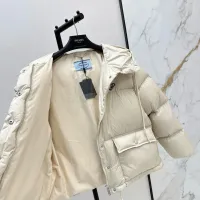 Cheap Prada Down Feather Coat Long Sleeved For Women #1417740 Replica Wholesale [$118.00 USD] [ITEM#1417740] on Replica Prada Down Feather Coat