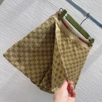 Cheap Gucci Tracksuits Short Sleeved For Women #1417741 Replica Wholesale [$98.00 USD] [ITEM#1417741] on Replica Gucci Tracksuits