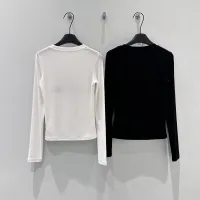 Cheap Yves Saint Laurent YSL T-shirts Long Sleeved For Women #1417745 Replica Wholesale [$68.00 USD] [ITEM#1417745] on Replica Yves Saint Laurent YSL T-shirts