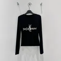 Cheap Yves Saint Laurent YSL T-shirts Long Sleeved For Women #1417746 Replica Wholesale [$68.00 USD] [ITEM#1417746] on Replica Yves Saint Laurent YSL T-shirts