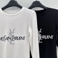 Cheap Yves Saint Laurent YSL T-shirts Long Sleeved For Women #1417746 Replica Wholesale [$68.00 USD] [ITEM#1417746] on Replica Yves Saint Laurent YSL T-shirts