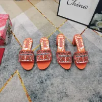 Cheap Dolce &amp; Gabbana D&amp;G Slippers For Women #1417752 Replica Wholesale [$125.00 USD] [ITEM#1417752] on Replica Dolce &amp; Gabbana D&amp;G Slippers
