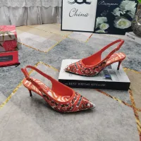 Cheap Dolce &amp; Gabbana D&amp;G Sandal For Women #1417760 Replica Wholesale [$125.00 USD] [ITEM#1417760] on Replica Dolce &amp; Gabbana D&amp;G Sandal