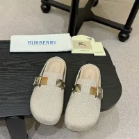Cheap Burberry Slippers For Women #1417763 Replica Wholesale [$105.00 USD] [ITEM#1417763] on Replica Burberry Slippers