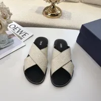 Cheap Christian Dior Slippers For Men #1417775 Replica Wholesale [$85.00 USD] [ITEM#1417775] on Replica Christian Dior Slippers